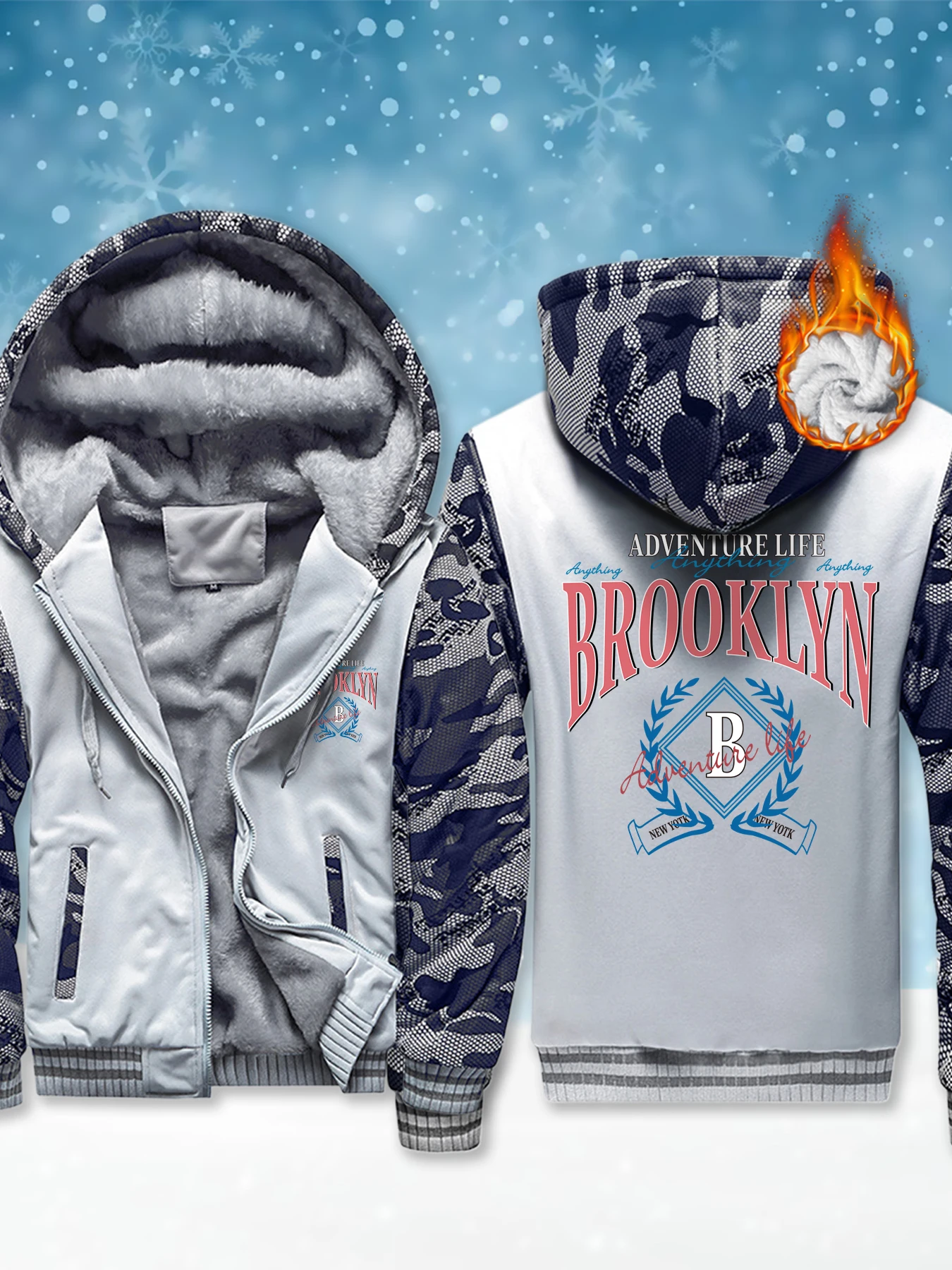 Adventure Life Anything Brooklyn Мужская толстовка с принтом Модный уличный пуловер Зимняя теплая куртка Флисовые повседневные толстые толстовки
Adventure Life Anything Brooklyn Мужская толстовка с принтом Модный уличный пуловер Зимняя теплая куртка Флисовые повседневные толстые толстовки