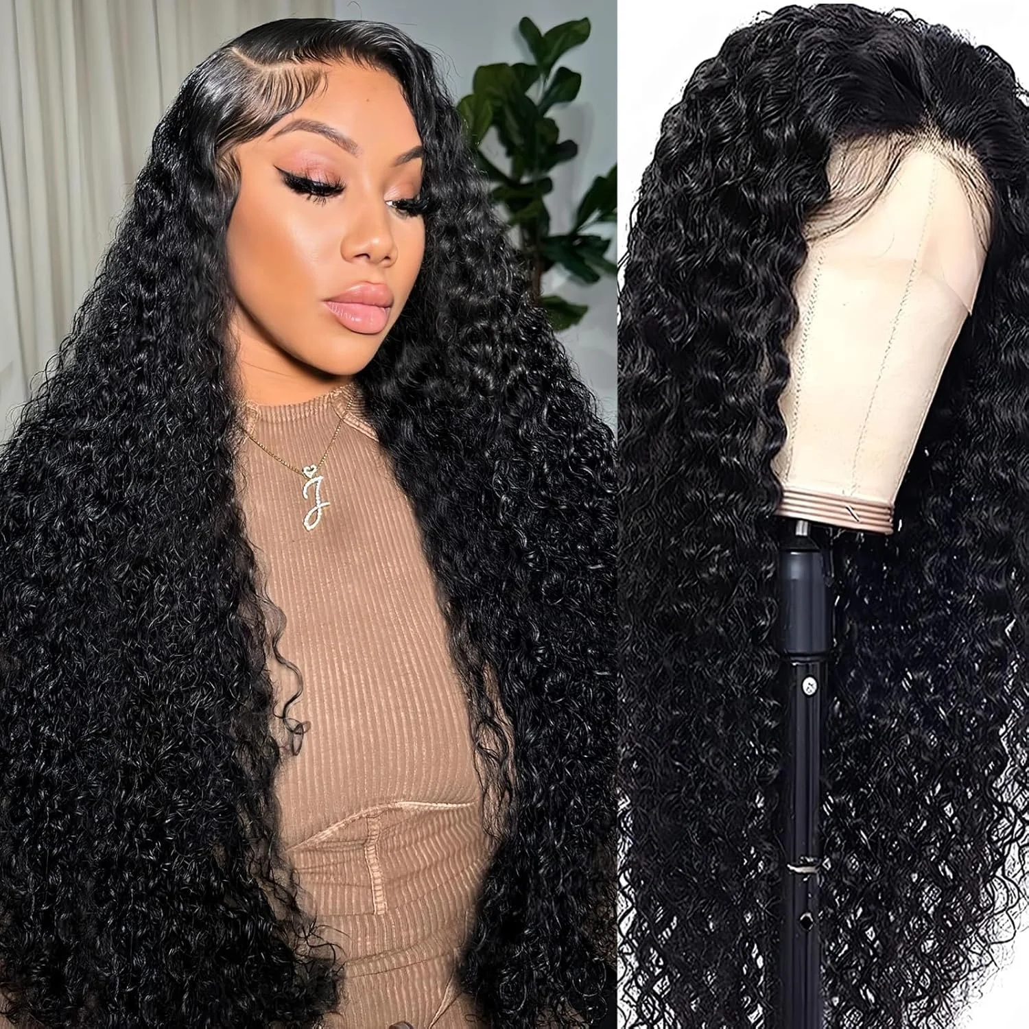 34Inch 13x4 Hd Transparent Lace Front Wigs Deep Wave Lace Frontal Wig Water Wave Curly Human Hair Pre Plucked Lace for Women
34Inch 13x4 Hd Transparent Lace Front Wigs Deep Wave Lace Frontal Wig Water Wave Curly Human Hair Pre Plucked Lace for Women