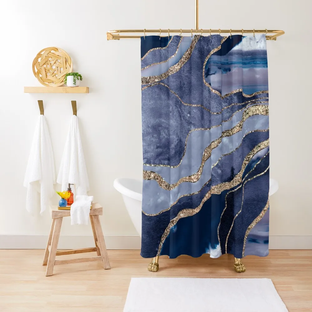 Blue Marble Agate Gold Glitter Glam #1 (Faux Glitter) #decor #artShower Curtain Bathroom And Shower Curtain
Blue Marble Agate Gold Glitter Glam #1 (Faux Glitter) #decor #artShower Curtain Bathroom And Shower Curtain