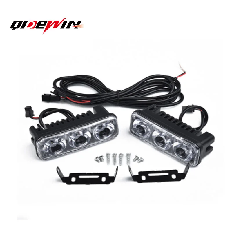 18W Daytime Running Lights 3 LED Car High Power Aluminum with Lens DC 12V Super White 6000K DRL Waterproof Fog Lamps Day Light
18W Daytime Running Lights 3 LED Car High Power Aluminum with Lens DC 12V Super White 6000K DRL Waterproof Fog Lamps Day Light