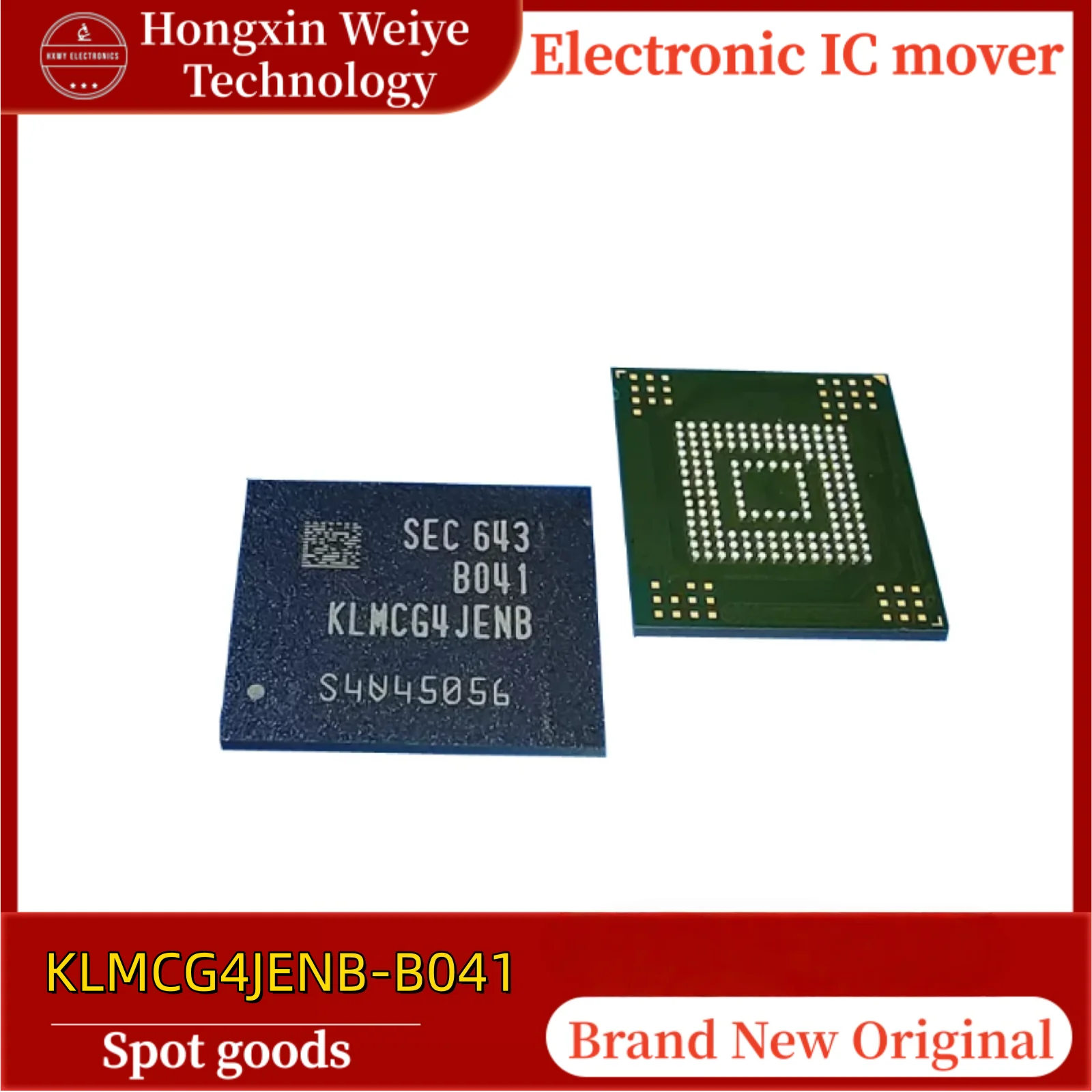 (1/10 pieces) KLMCG4JENB-B041 eMMC Flash Memory IC High-Speed Reliable Original In Stock
(1/10 pieces) KLMCG4JENB-B041 eMMC Flash Memory IC High-Speed Reliable Original In Stock