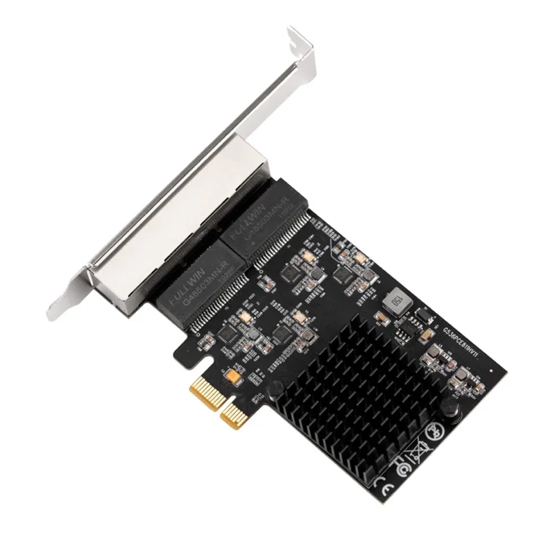 Сетевой адаптер PCI Express Quad Gigabit Ethernet Сетевая карта 10/100/1000 МБ 1000 Мбит/с PCIE X1 RTL8111H Чипы RJ45 Lan NIC для ПК
Сетевой адаптер PCI Express Quad Gigabit Ethernet Сетевая карта 10/100/1000 МБ 1000 Мбит/с PCIE X1 RTL8111H Чипы RJ45 Lan NIC для ПК