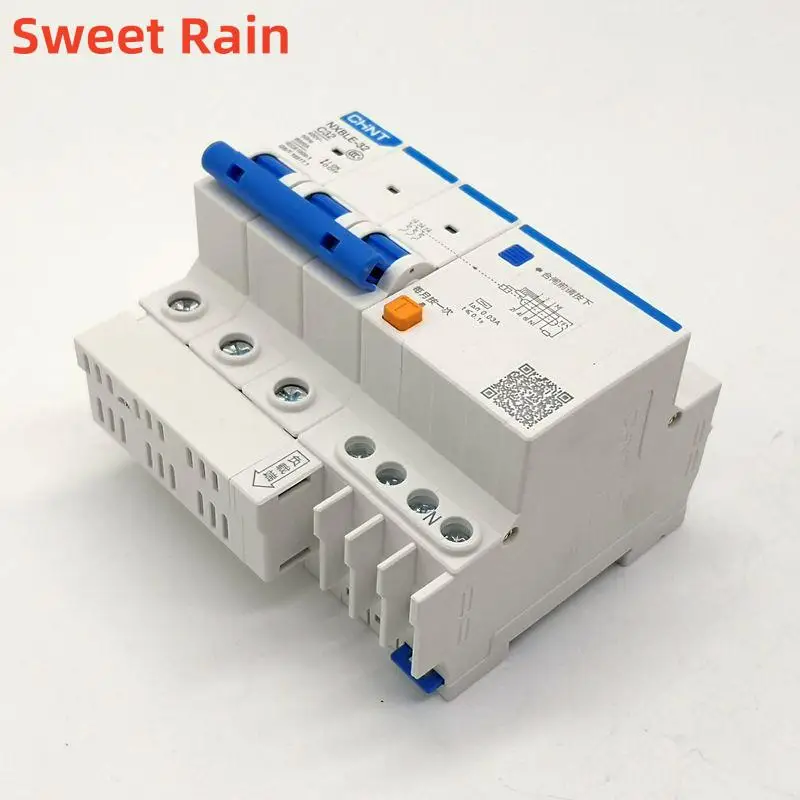 New CHINT RCBO NXBLE-32 3P+N 30mA C6A 10A 16A 20A 25A 32A Residual current Circuit breaker RCBO
New CHINT RCBO NXBLE-32 3P+N 30mA C6A 10A 16A 20A 25A 32A Residual current Circuit breaker RCBO