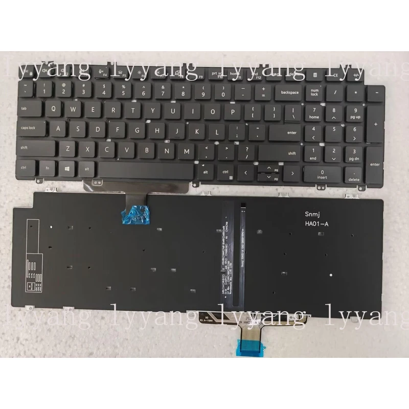 f US Backlit keyboard for Dell Precision 3560 3561 3570 3571 3581 7670 7680
f US Backlit keyboard for Dell Precision 3560 3561 3570 3571 3581 7670 7680