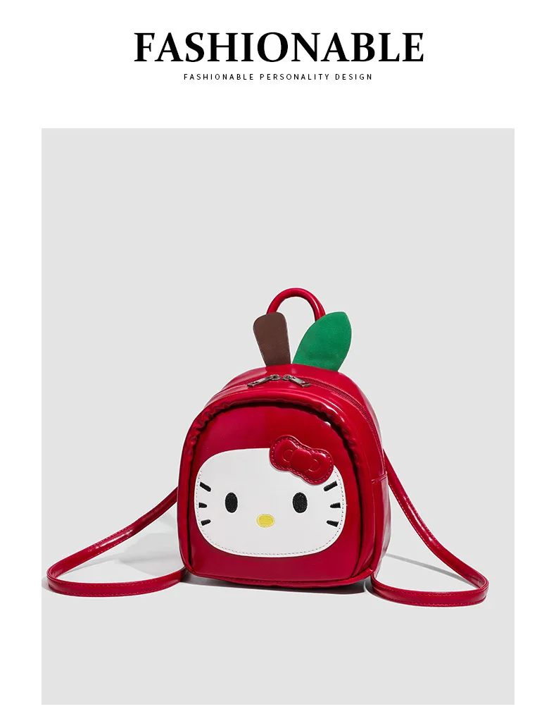 Hello Kitty backpack fashion versatile women's bag 2025 new niche commuting cartoon children's parent-child backpack trend 
Hello Kitty backpack fashion versatile women's bag 2025 new niche commuting cartoon children's parent-child backpack trend