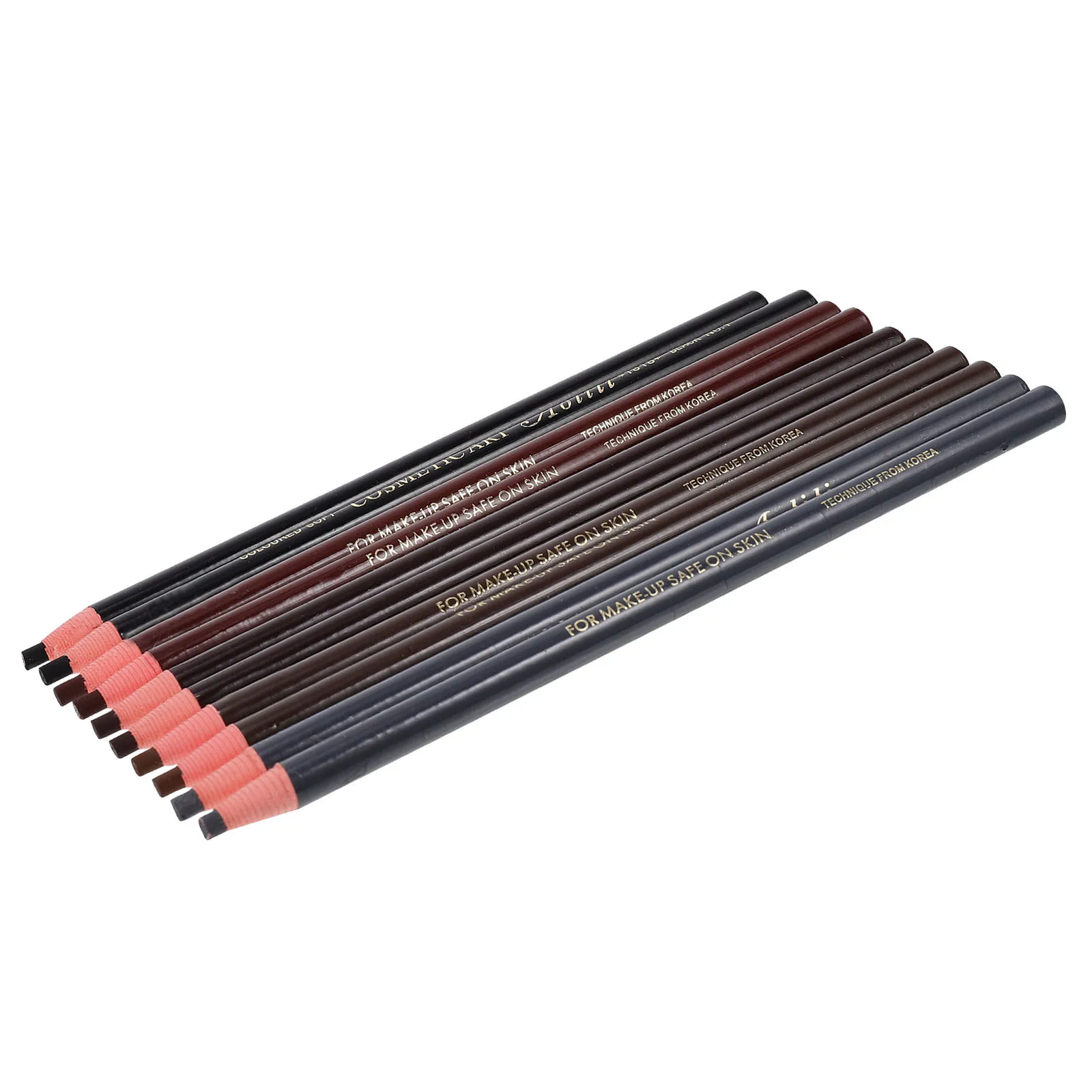 10Pcs Eyebrow Drawing Pencils Waterproof and Smudge Proof Precise Line for Defined Brows Travel Size Eyebrow Pencils
10Pcs Eyebrow Drawing Pencils Waterproof and Smudge Proof Precise Line for Defined Brows Travel Size Eyebrow Pencils