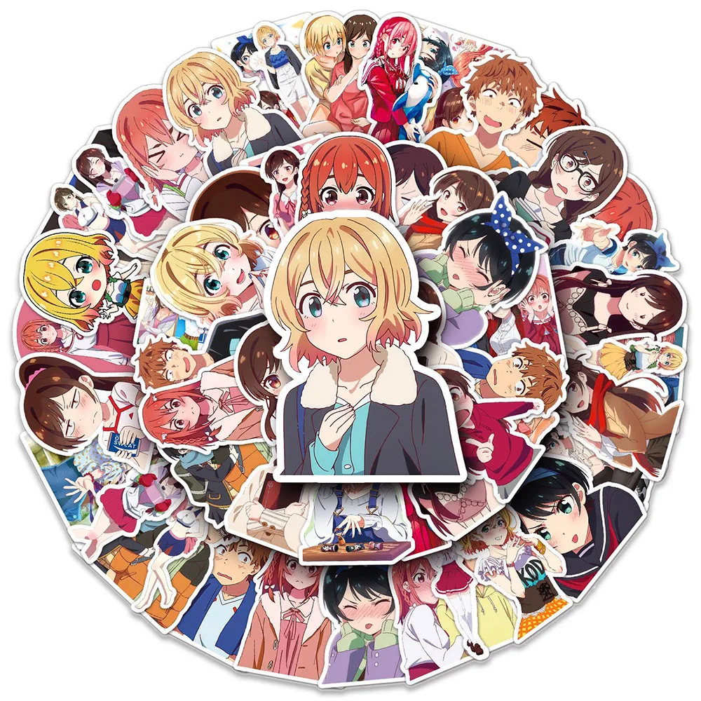 10/30/50PCS Anime Rent A Girlfriend Stickers Cartoon Graffiti Decals DIY Laptop Luggage Scrapbook Fridge Funny Sticker Toy Gift
10/30/50PCS Anime Rent A Girlfriend Stickers Cartoon Graffiti Decals DIY Laptop Luggage Scrapbook Fridge Funny Sticker Toy Gift