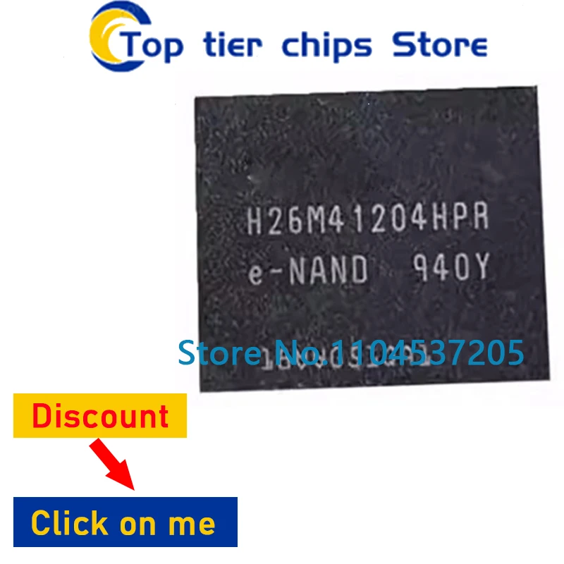(2-5pcs)100% New H26M41204HPR-E-NAND H26M41204HPR 4G BGA153
(2-5pcs)100% New H26M41204HPR-E-NAND H26M41204HPR 4G BGA153