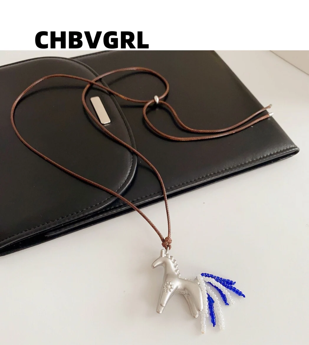Hot-selling wax rope necklace long pendant fashionable casual sweater chain personalized multi-functional accessories for women 
Hot-selling wax rope necklace long pendant fashionable casual sweater chain personalized multi-functional accessories for women