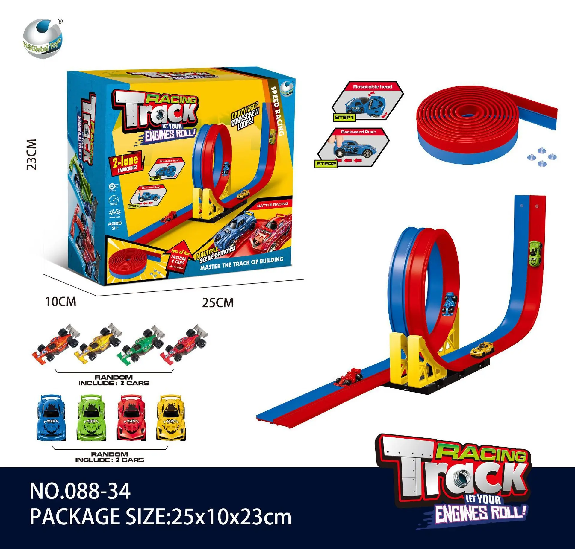 Kids Anti Gravity Track Car Dual Player Levitation Racing Car Educational Toy Gift
Kids Anti Gravity Track Car Dual Player Levitation Racing Car Educational Toy Gift