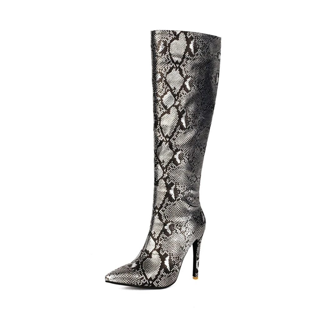 Дизайнерские женские сапоги до колена на узком остром каблуке 2023 года, осень/зима, вечернее платье с узором питона, вечерние боковые молнии, 2527
Дизайнерские женские сапоги до колена на узком остром каблуке 2023 года, осень/зима, вечернее платье с узором питона, вечерние боковые молнии, 2527