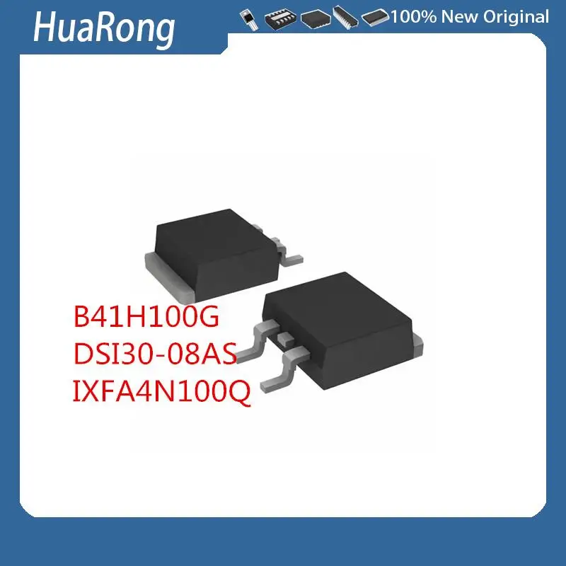 10 шт./лот B41H100G MBRB41H100CT 100 В 40 А DSI30-08AS IXFA4N100Q 1000 В 4A TO-263-2
10 шт./лот B41H100G MBRB41H100CT 100 В 40 А DSI30-08AS IXFA4N100Q 1000 В 4A TO-263-2