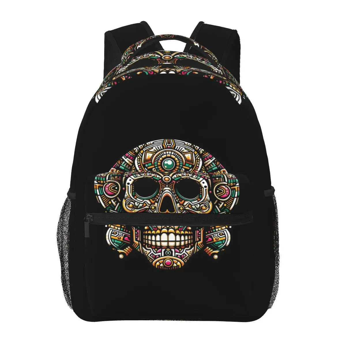 Aztec Skull Backpacks Boys Girls Bookbag Children School Bags Cartoon Kids Rucksack Shoulder Bag Large Capacity
Aztec Skull Backpacks Boys Girls Bookbag Children School Bags Cartoon Kids Rucksack Shoulder Bag Large Capacity
