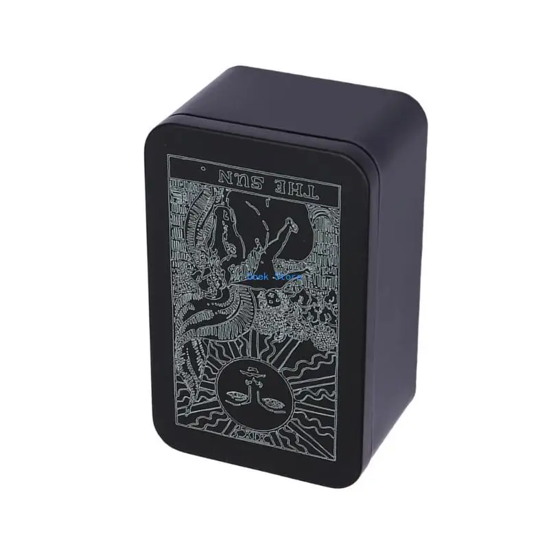 11UE Playings Cards Box Trading Card Case Tarots Storage Can Card Organizers Card Case Empty Metal Storage Box for Game Cards
11UE Playings Cards Box Trading Card Case Tarots Storage Can Card Organizers Card Case Empty Metal Storage Box for Game Cards