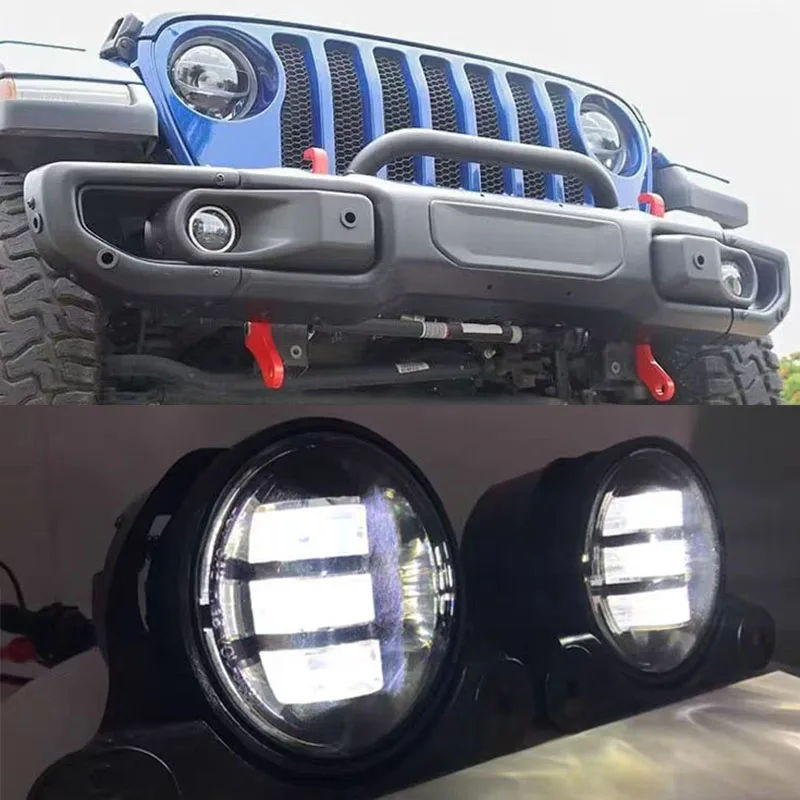 Lantsun J174 Front Bumper Fog Lamp ABS for Jeep for Wrangler 10th Anniversary JK, 1pair
Lantsun J174 Front Bumper Fog Lamp ABS for Jeep for Wrangler 10th Anniversary JK, 1pair