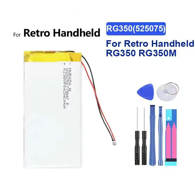 High Capacity Battery 2200mAh-4440mAh for Retro Handheld rg353P RK2020 RG280V Mini RG351P RG350 RG350M Portable batteries
High Capacity Battery 2200mAh-4440mAh for Retro Handheld rg353P RK2020 RG280V Mini RG351P RG350 RG350M Portable batteries