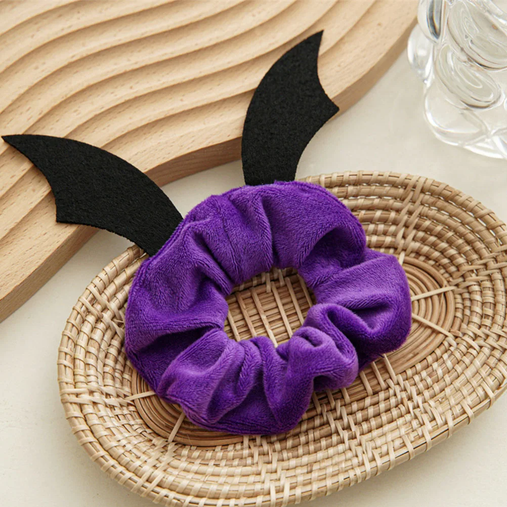 3pcs Halloween Hair Scrunchies Elastic Ponytail Holders Women Bat Wing Flannel Accessories Purple Spider Demon Hair Ties Girls
3pcs Halloween Hair Scrunchies Elastic Ponytail Holders Women Bat Wing Flannel Accessories Purple Spider Demon Hair Ties Girls