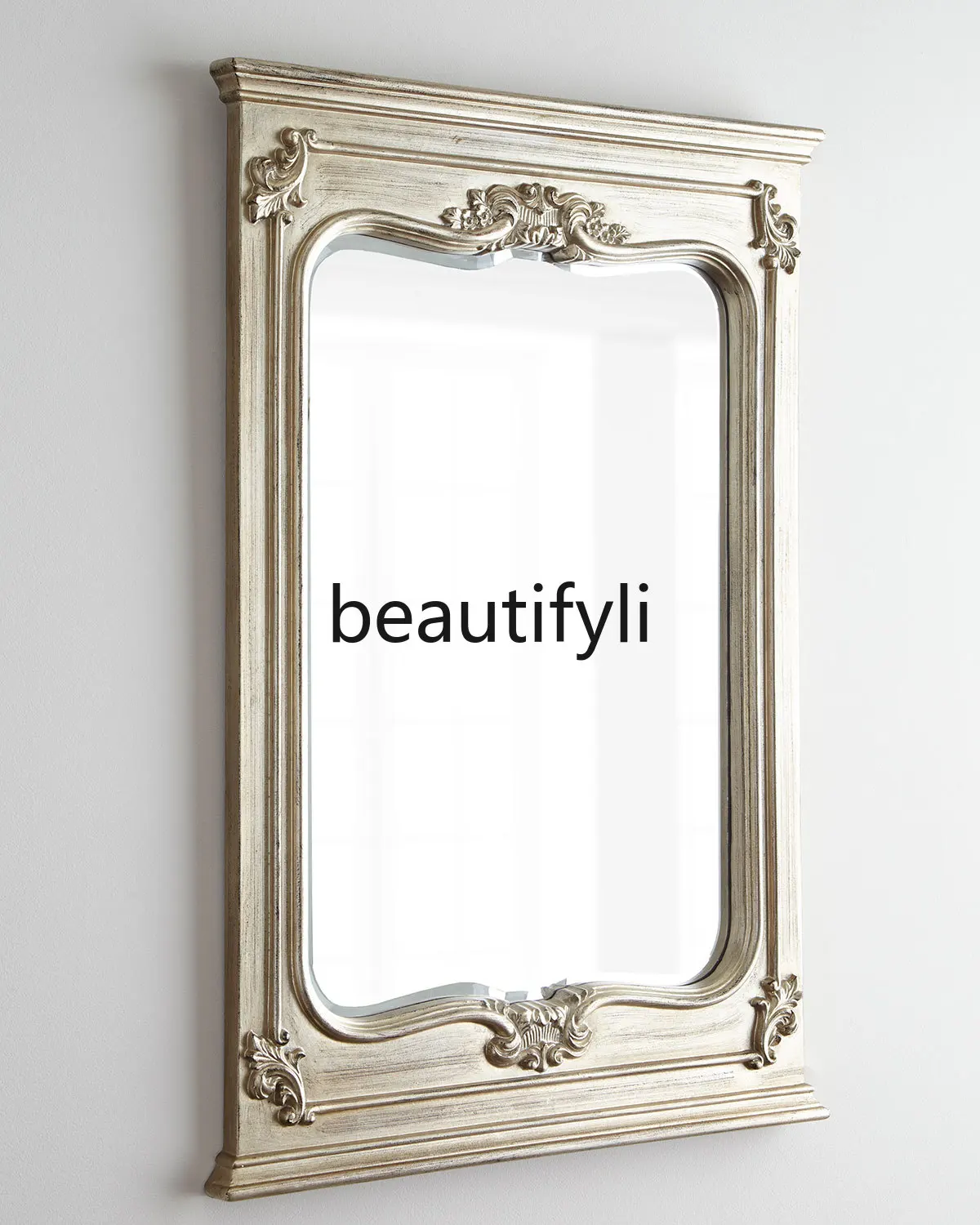 Mirror carved decorative entrance bathroom mirror neoclassical postmodern corner cabinet mirror
Mirror carved decorative entrance bathroom mirror neoclassical postmodern corner cabinet mirror