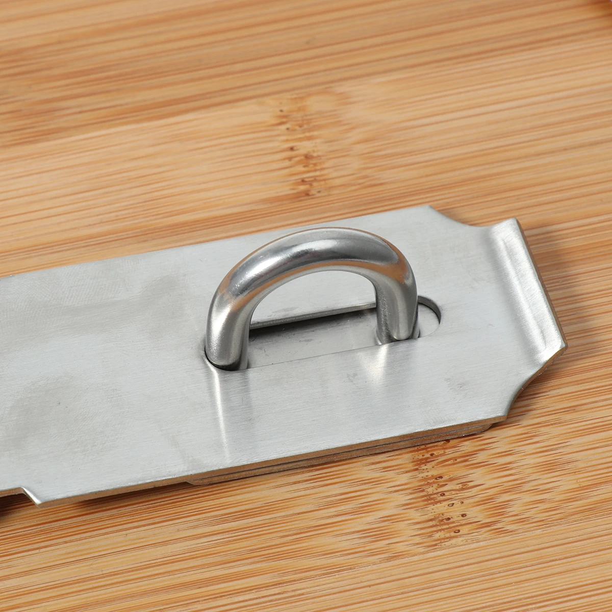4 Inch Padlock Hasp Door Clasp Hasp Lock Latch Stainless Steel Lock For Fastening Gate Cabinet Door (Silver)
4 Inch Padlock Hasp Door Clasp Hasp Lock Latch Stainless Steel Lock For Fastening Gate Cabinet Door (Silver)