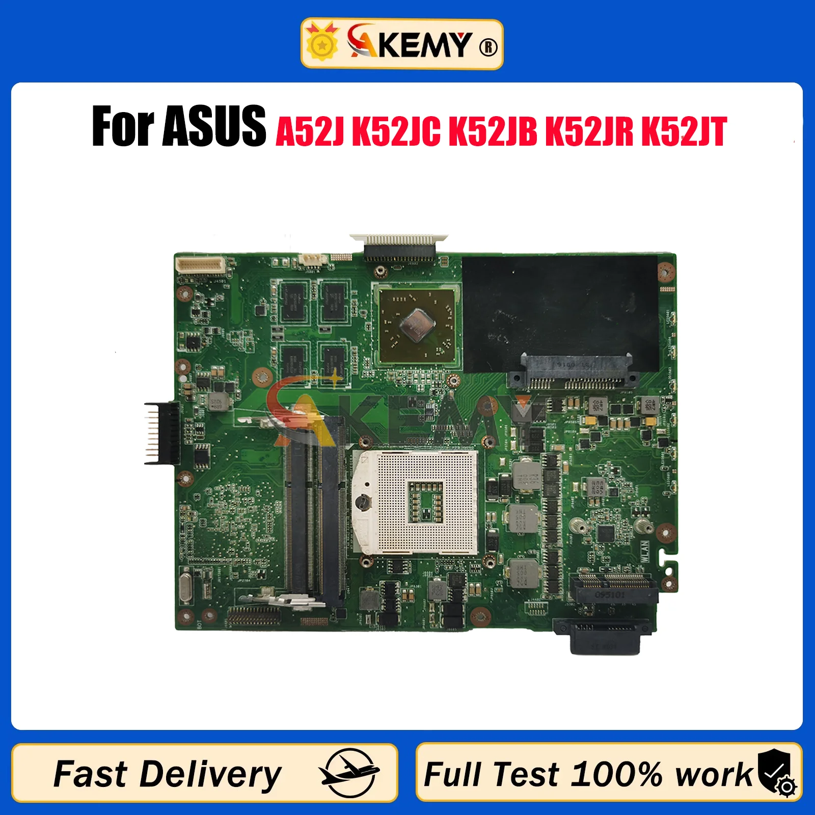K52JR Laptop Motherboard For ASUS K52J A52J K52JC K52JB K52JR K52JT K52JU K52JV K52JE Notebook Mainboard 100% tests OK fast ship
K52JR Laptop Motherboard For ASUS K52J A52J K52JC K52JB K52JR K52JT K52JU K52JV K52JE Notebook Mainboard 100% tests OK fast ship
