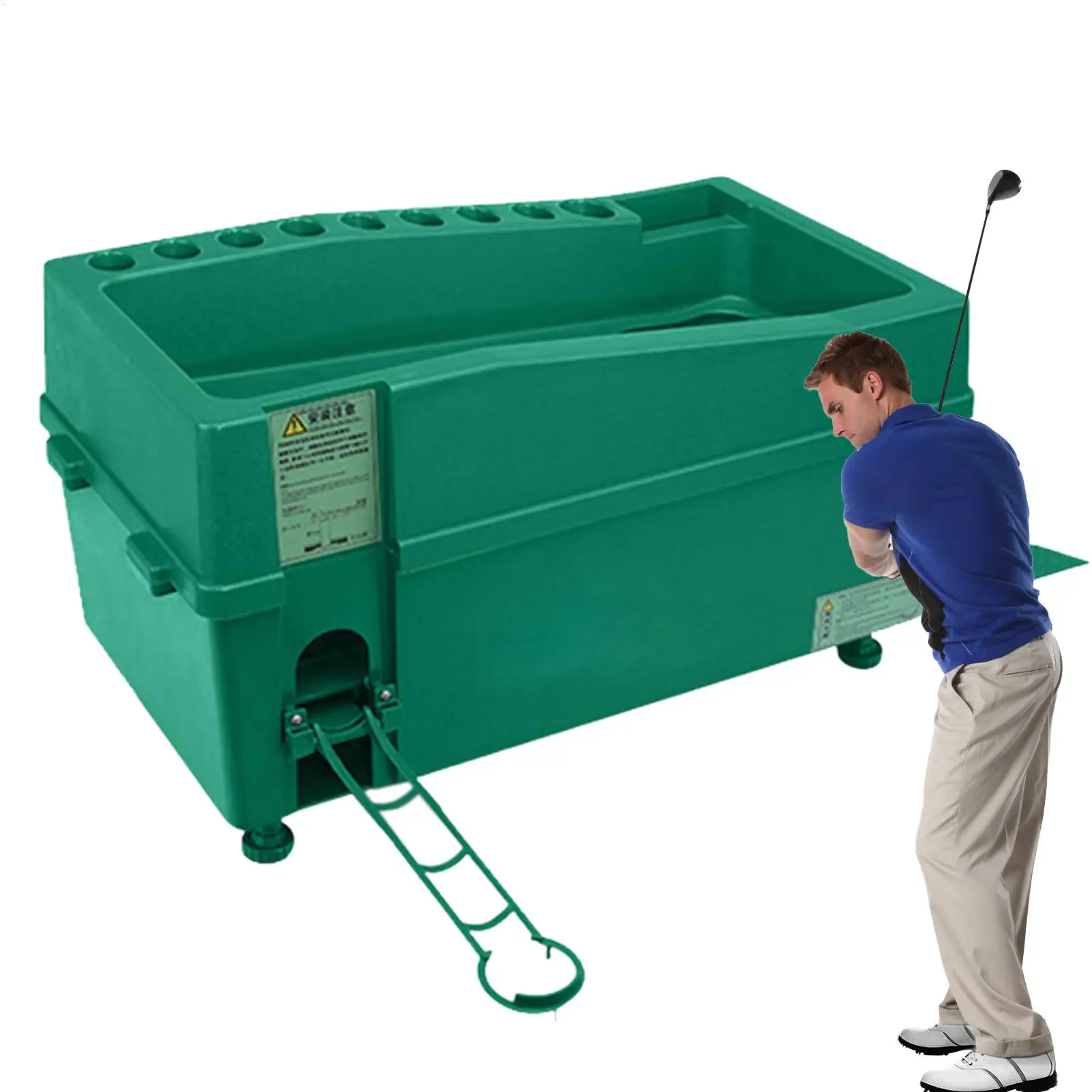 Auto Golf Batting Machine Golf Ball Dispenser Automatic Golf Ball Tee Up Machine Swing Trainer Club Organizer For Putting Green
Auto Golf Batting Machine Golf Ball Dispenser Automatic Golf Ball Tee Up Machine Swing Trainer Club Organizer For Putting Green