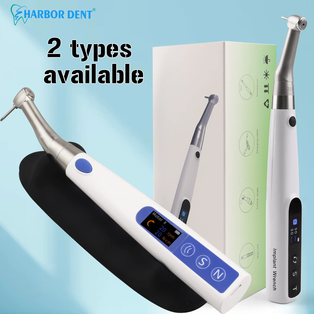 2 Types Dental Portable Implant Torque Electric Wrench Torque Driver Dentistry Universal Implant Repair Tools with 16Pcs Screws
2 Types Dental Portable Implant Torque Electric Wrench Torque Driver Dentistry Universal Implant Repair Tools with 16Pcs Screws