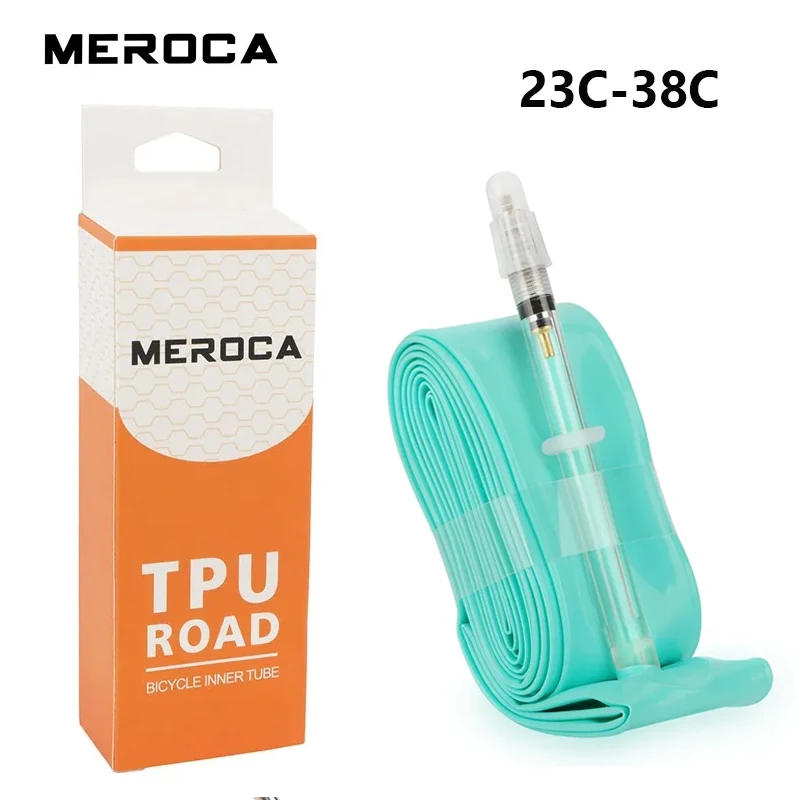 MEROCA Ultralight TPU Inner Tube 700C Road Bike Tire 23C-38C Inner Tube 45/65/80L Presta Valve Wear Resistant Anti Puncture Tube
MEROCA Ultralight TPU Inner Tube 700C Road Bike Tire 23C-38C Inner Tube 45/65/80L Presta Valve Wear Resistant Anti Puncture Tube