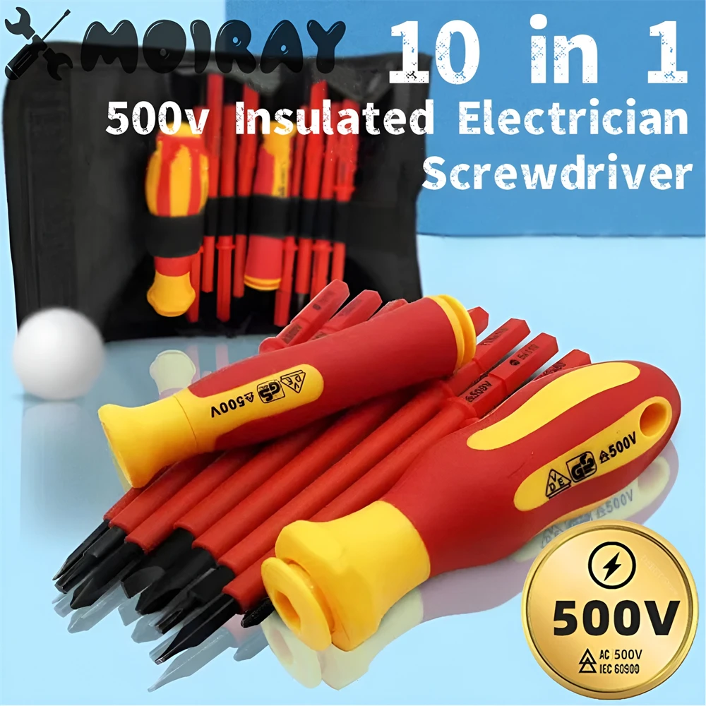 Insulated Electrician Screwdriver High Hardness Set Household Magnetic Cross Word Shaped Plum Blossom Hexagonal Screwdriver
Insulated Electrician Screwdriver High Hardness Set Household Magnetic Cross Word Shaped Plum Blossom Hexagonal Screwdriver