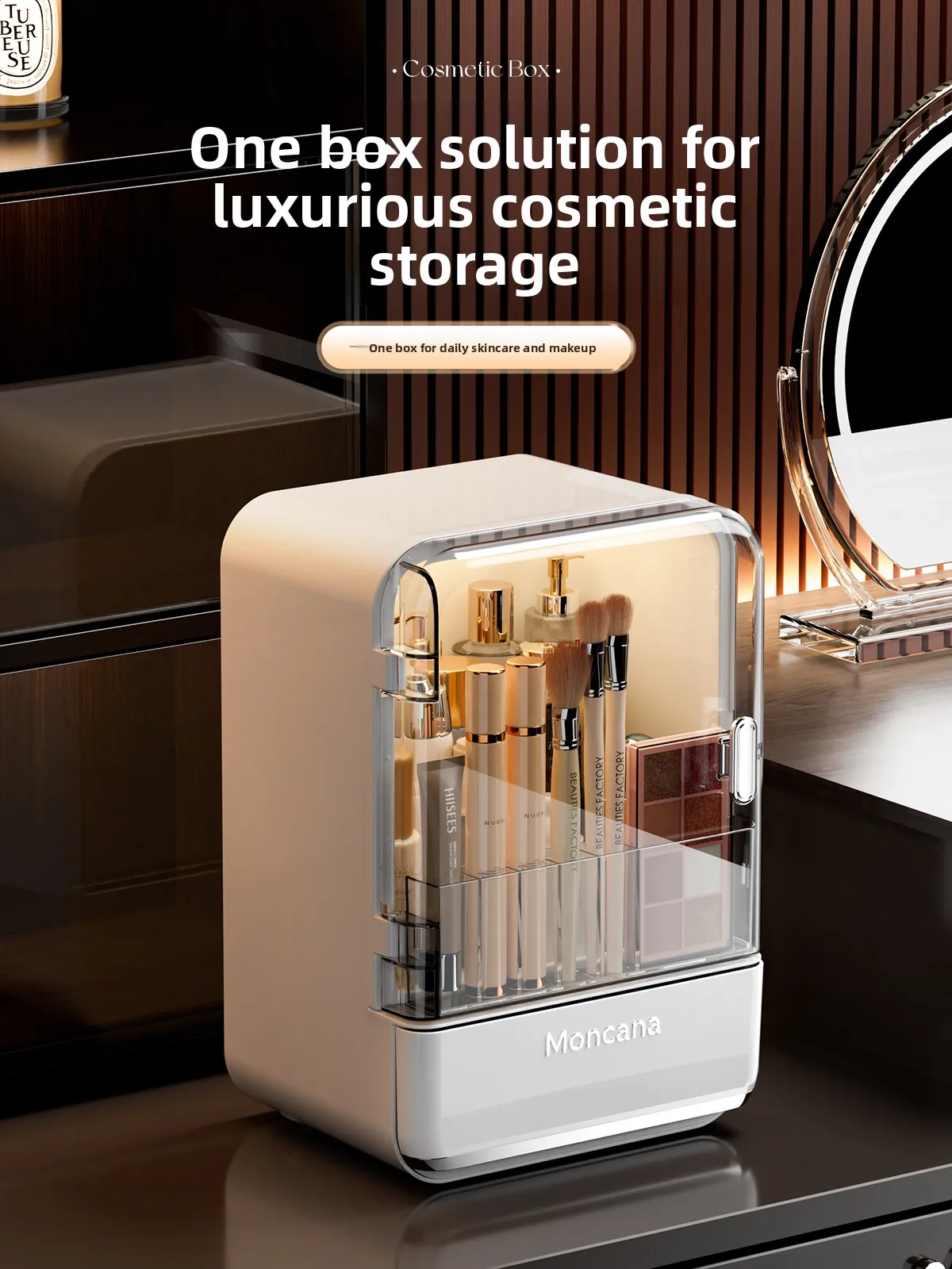 Large Capaci Cosmetic Storage Box Desktop Multi-layer Dustproof Ra Luxury Der Saving Box Acrylic Plastic Organizer Cab...
Large Capaci Cosmetic Storage Box Desktop Multi-layer Dustproof Ra Luxury Der Saving Box Acrylic Plastic Organizer Cab...