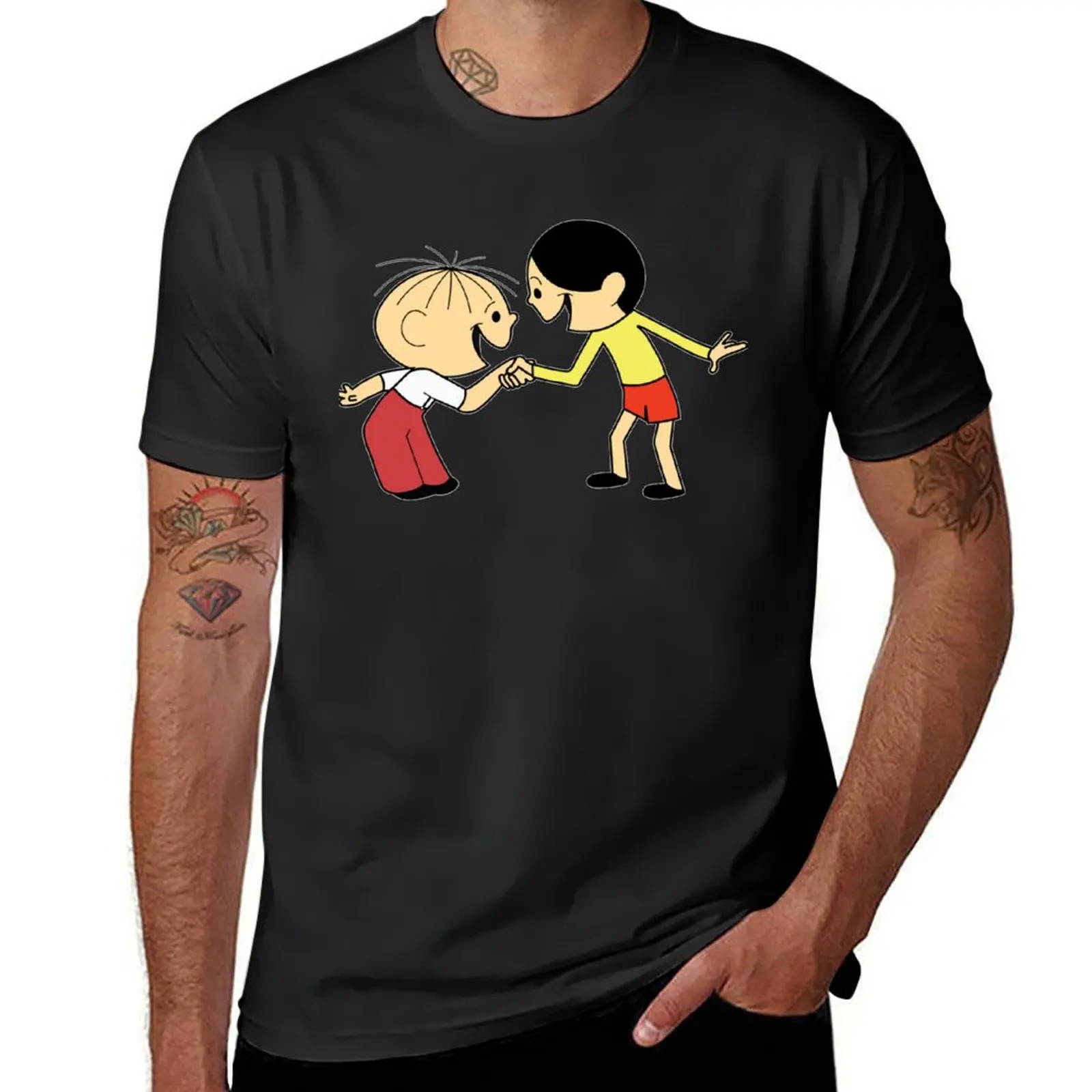 Bolek and Lolek cartoons T-Shirt plus size clothes anime vintage graphic tee designer shirts mens t shirt graphic
Bolek and Lolek cartoons T-Shirt plus size clothes anime vintage graphic tee designer shirts mens t shirt graphic
