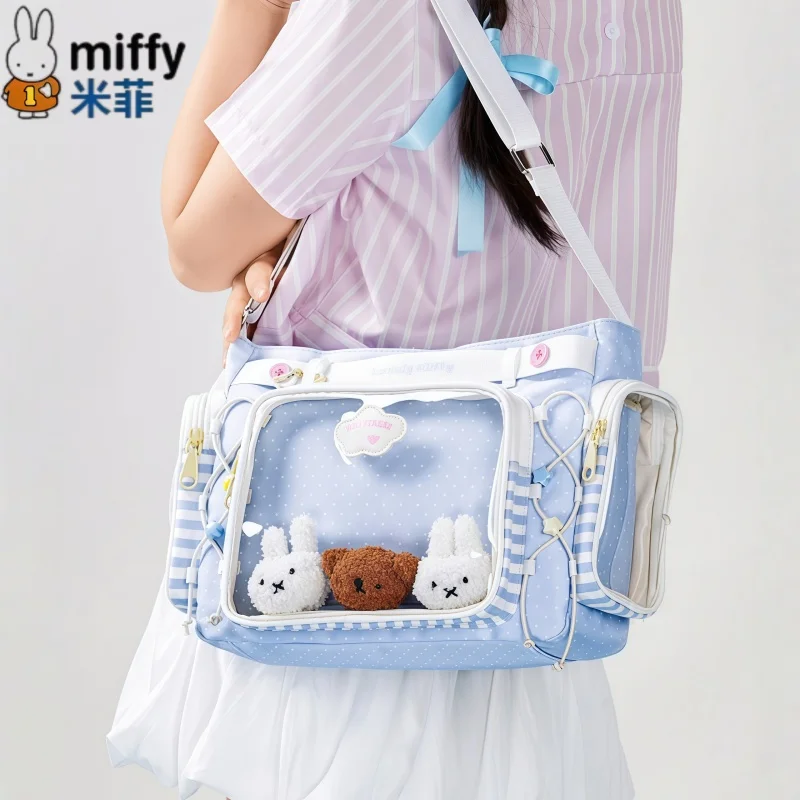 In Stock Miffy Pain Bag Star Pursuit Bag Korean Anime Style New Model Large Capacity Transparent Single Shoulder Crossbody Bag
In Stock Miffy Pain Bag Star Pursuit Bag Korean Anime Style New Model Large Capacity Transparent Single Shoulder Crossbody Bag