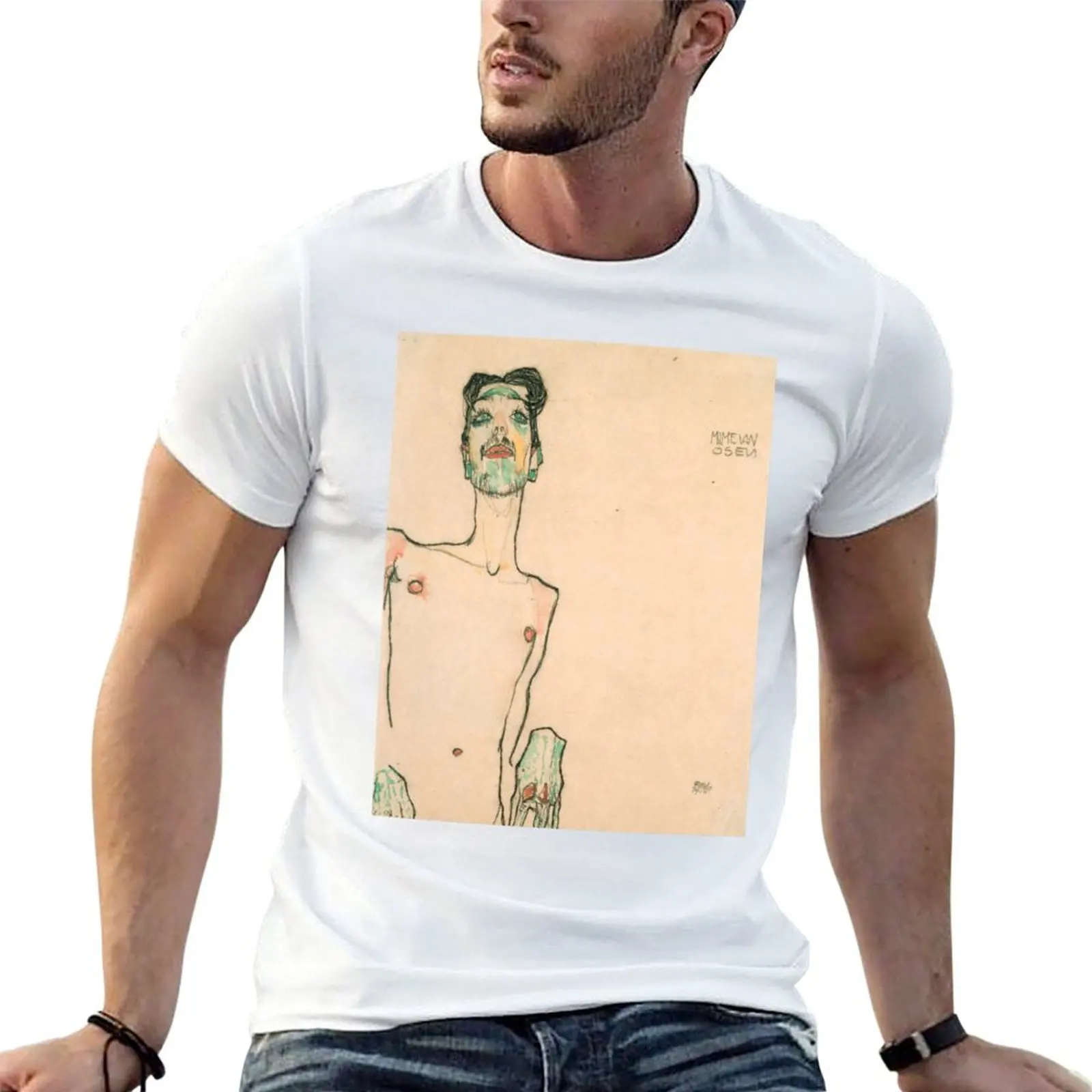 Egon Schiele, Mime van Osen, 1910 T-Shirt t shirt man cotton man t shirts cotton man t shirts for men T-shirt
Egon Schiele, Mime van Osen, 1910 T-Shirt t shirt man cotton man t shirts cotton man t shirts for men T-shirt
