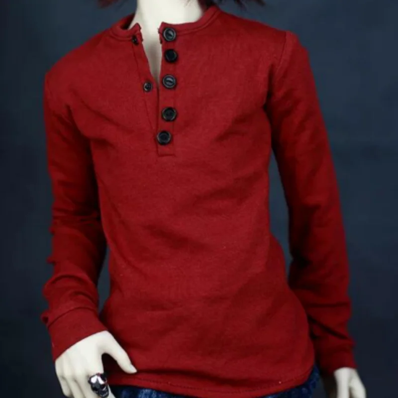1/4 1/3 Uncle Size BJD Doll Clothes Purple Gray Red Black Base Buckle Slim T-shirt Tops 1Pcs
1/4 1/3 Uncle Size BJD Doll Clothes Purple Gray Red Black Base Buckle Slim T-shirt Tops 1Pcs