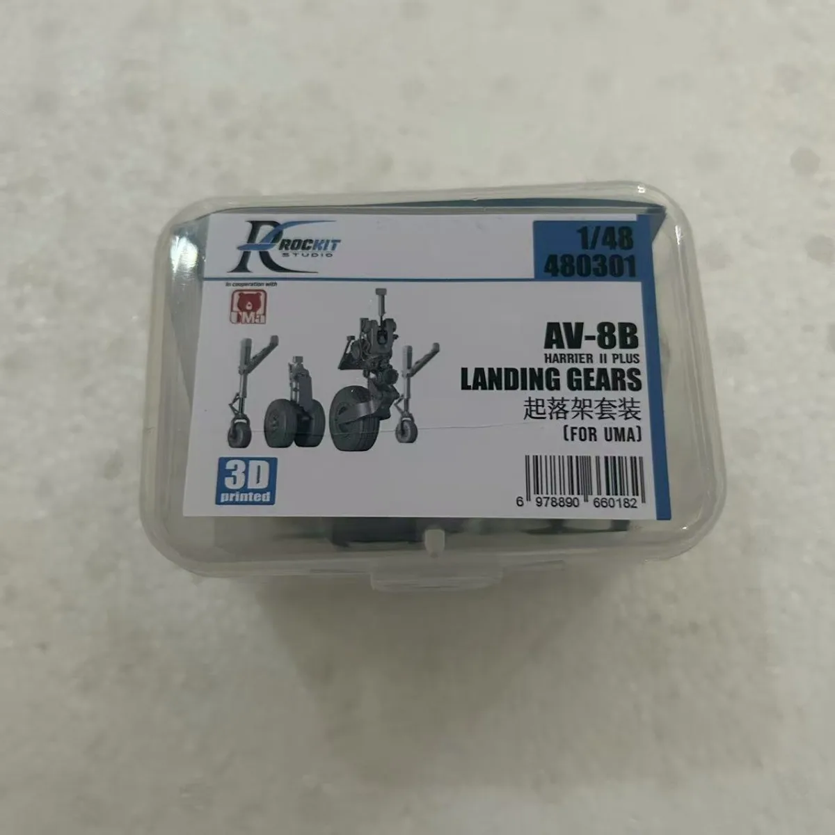 ROCKIT 480301 1/48 AV-8B Harrier Next Generation Шасси с 3D-принтом (ДЛЯ UMA D1001)
ROCKIT 480301 1/48 AV-8B Harrier Next Generation Шасси с 3D-принтом (ДЛЯ UMA D1001)