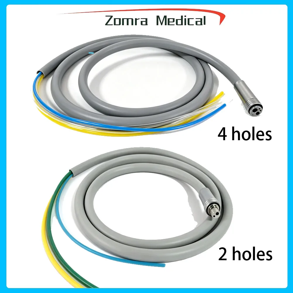 High Speed 2/4 Hole Dental Handpiece Tube with Stainless Steel Connector Compatible for All Dental Chairs Good Quality Recommend
High Speed 2/4 Hole Dental Handpiece Tube with Stainless Steel Connector Compatible for All Dental Chairs Good Quality Recommend