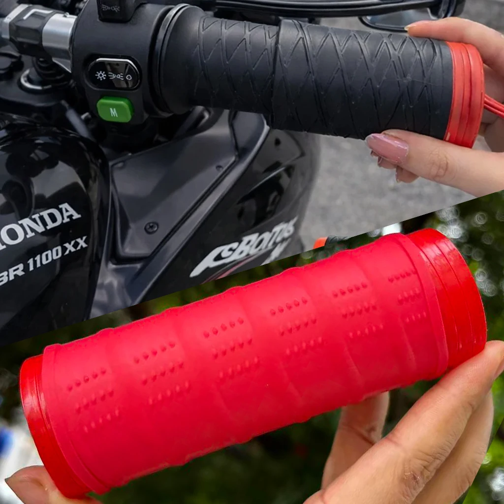 Motorcycle Accessories Non-Slip Silicone Handlebar Cover For HONDA CBR400R CBR 125R 250R 600 F4i 650F/R 1100XX 1000F 954 1000 RR
Motorcycle Accessories Non-Slip Silicone Handlebar Cover For HONDA CBR400R CBR 125R 250R 600 F4i 650F/R 1100XX 1000F 954 1000 RR
