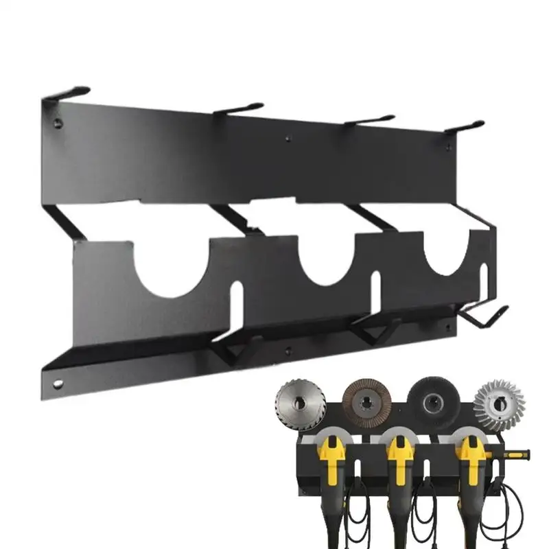 Angle Grinder Storage Wall-Mounted Hanging Shelf Metal Fixed Polishers Holder Stable Storage For Workshop Home Garage
Angle Grinder Storage Wall-Mounted Hanging Shelf Metal Fixed Polishers Holder Stable Storage For Workshop Home Garage