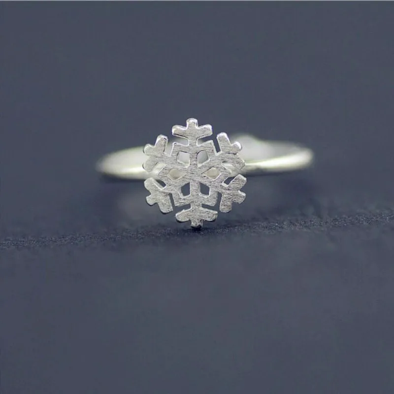 925 Sterling Silver Rings For Women Personality snowflake Open Ring Hypoallergenic Jewelry Gifts For Girls
925 Sterling Silver Rings For Women Personality snowflake Open Ring Hypoallergenic Jewelry Gifts For Girls
