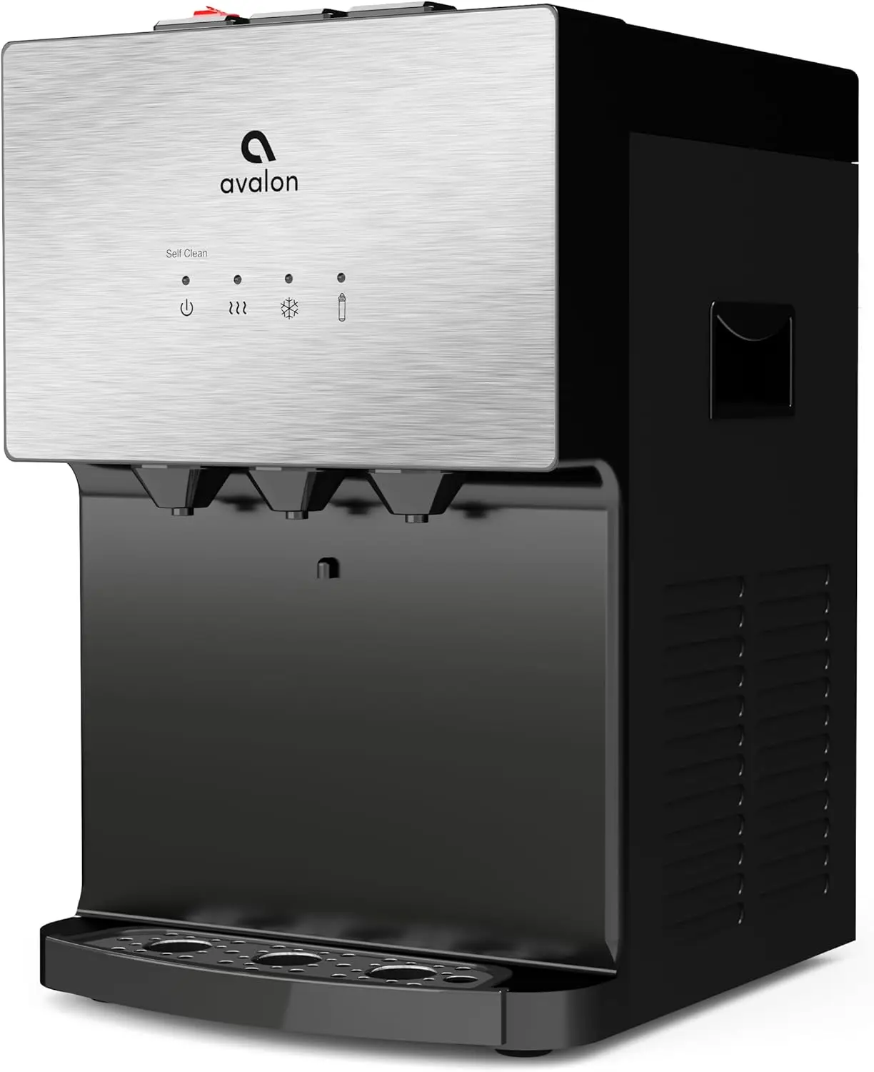 Bottleless Countertop Water Dispenser, 3 Temperature Settings, Self-Cleaning, Stainless Steel Construction
Bottleless Countertop Water Dispenser, 3 Temperature Settings, Self-Cleaning, Stainless Steel Construction