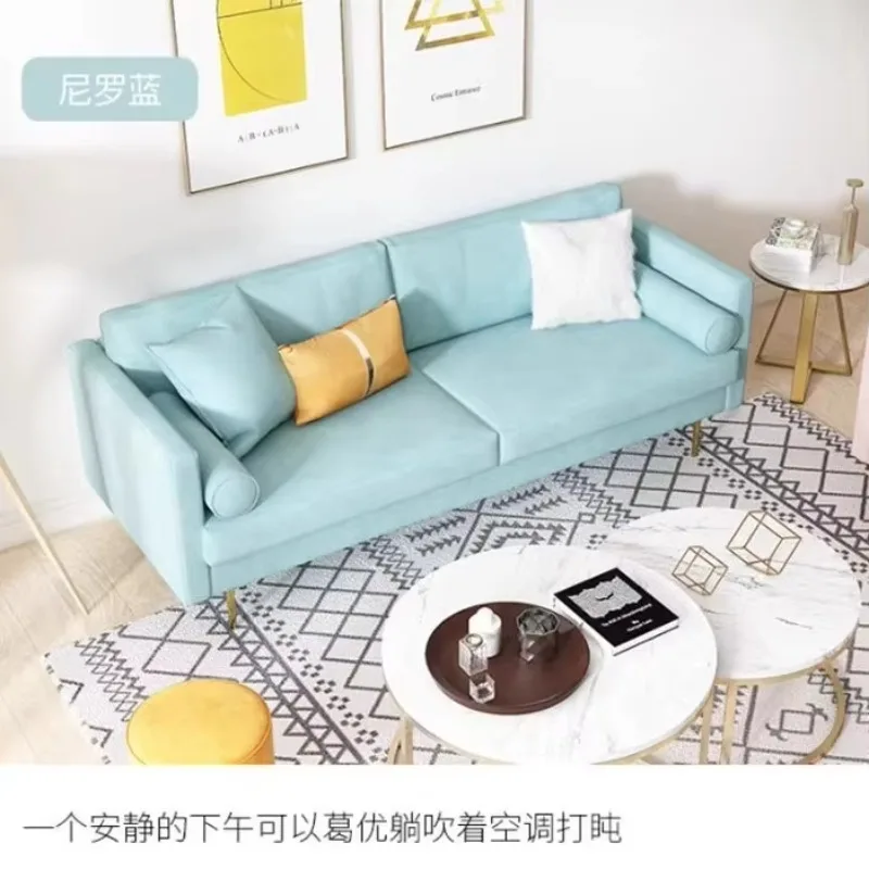 Nordic cream style retro fabric sofa modern simple small apartment B & B hotel straight row velvet sofa
Nordic cream style retro fabric sofa modern simple small apartment B & B hotel straight row velvet sofa