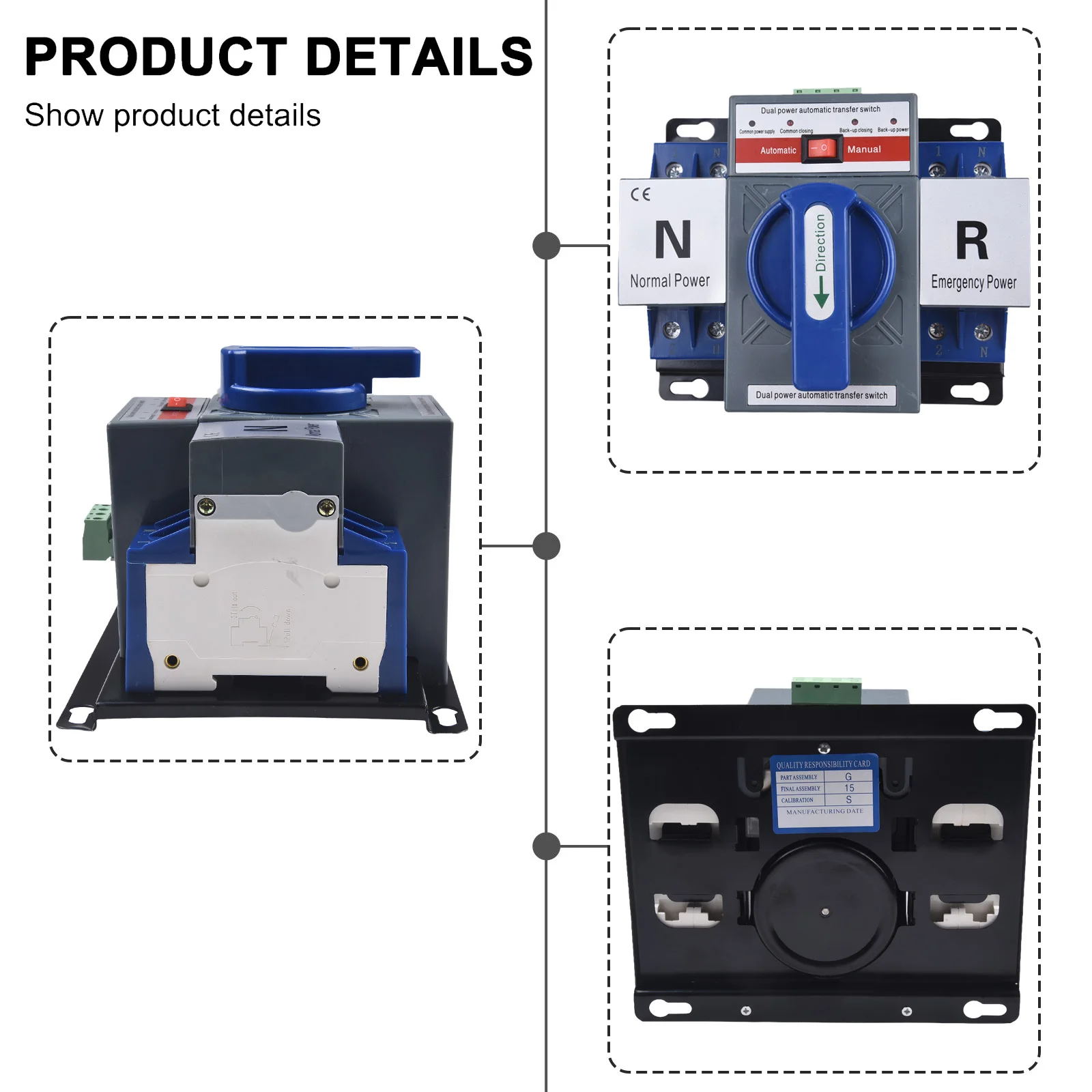 Innovative Design of the Automatic Transfer Switch 2P Choice for Safe Electrical Management at Various Locations
Innovative Design of the Automatic Transfer Switch 2P Choice for Safe Electrical Management at Various Locations
