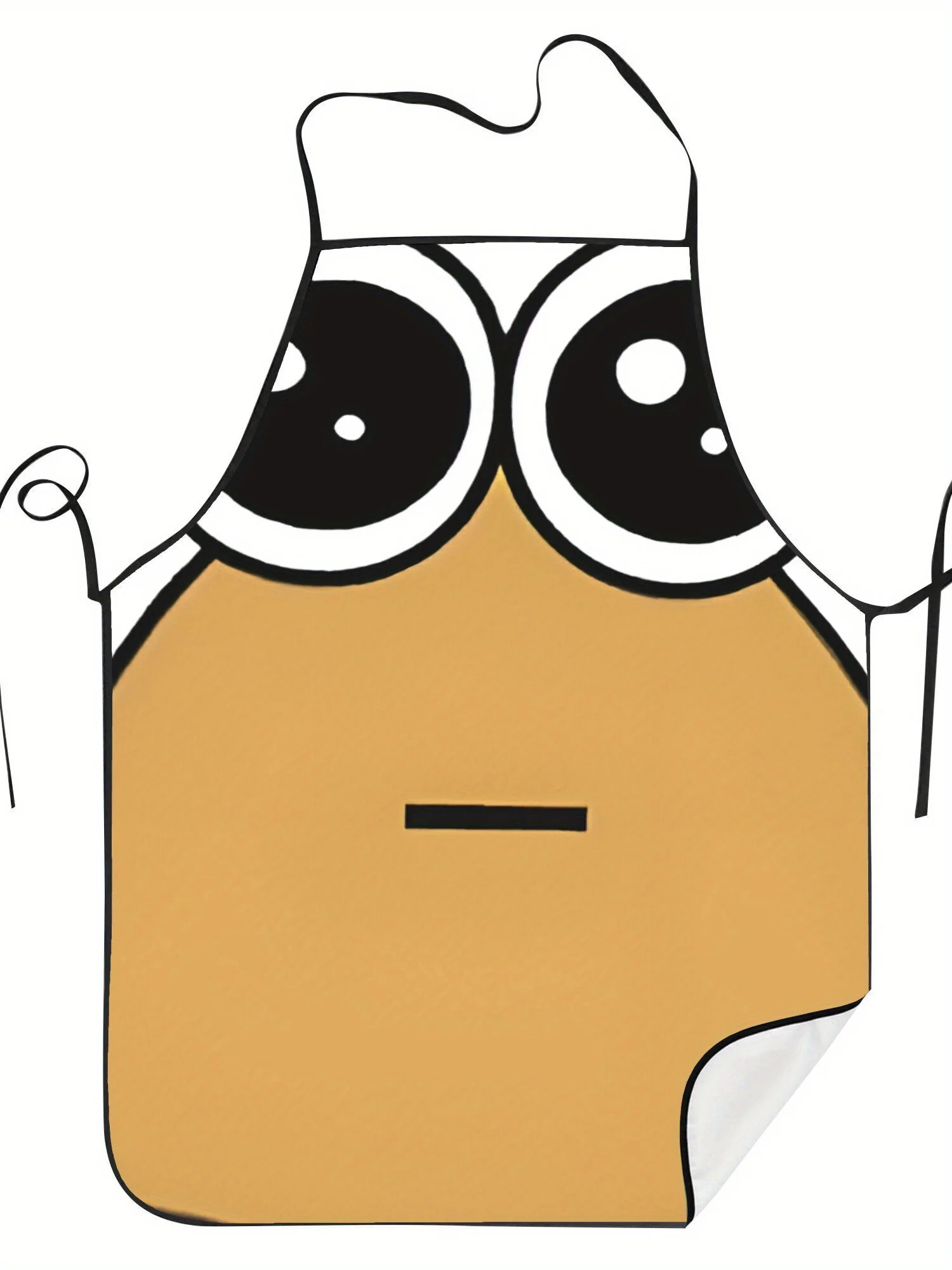 Cute Brown Alien Pou Uwu Sad Eyes Print Apron Retro Style Unisex Durable Fabric for Home Cooking and Baking
Cute Brown Alien Pou Uwu Sad Eyes Print Apron Retro Style Unisex Durable Fabric for Home Cooking and Baking