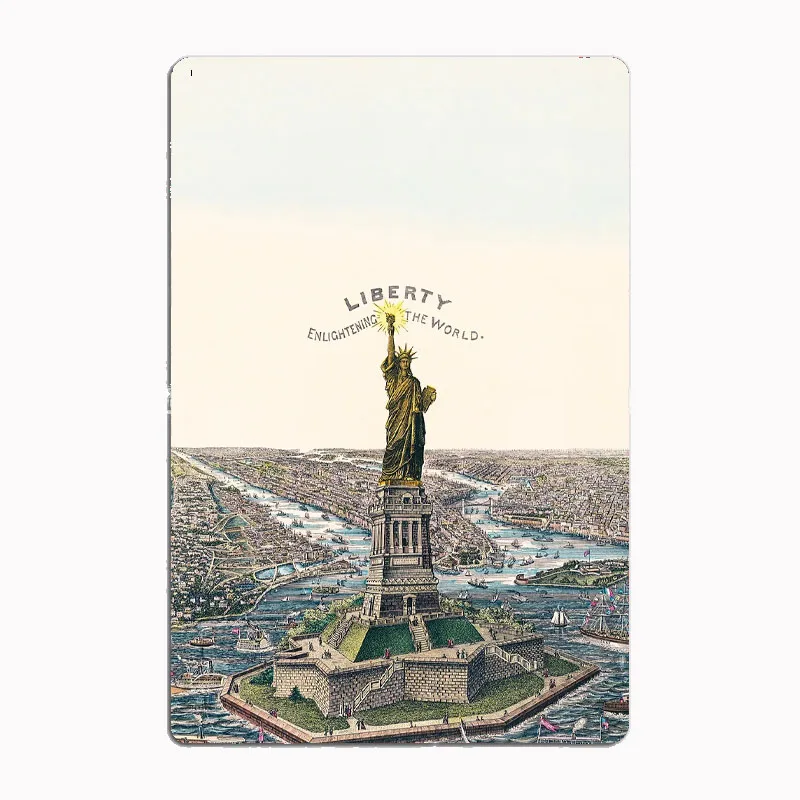 Statue of Liberty : A Symbol of Freedom Tulips Poster Metal Sign Mural Plates Club Tin Home Decor Room Decoration Wall Decor
Statue of Liberty : A Symbol of Freedom Tulips Poster Metal Sign Mural Plates Club Tin Home Decor Room Decoration Wall Decor