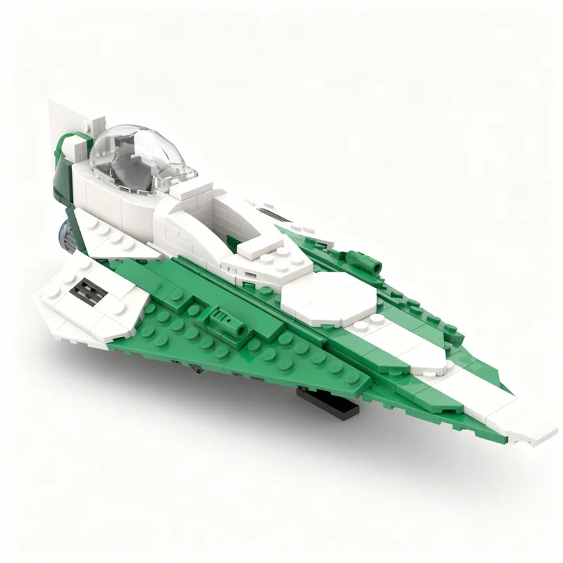 296pcs MOC Luminara Unduli S Delta 7B Starfighter Star Battle Model Building Blocks Architecture Toys Christmas Gifts Education
296pcs MOC Luminara Unduli S Delta 7B Starfighter Star Battle Model Building Blocks Architecture Toys Christmas Gifts Education