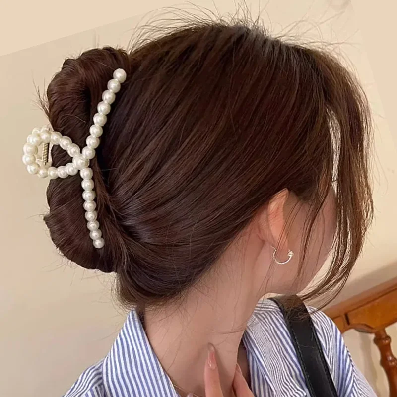 1Pcs Large Pearl Hair Claw Clips,White Thick Long Jaw Clips Barrettes Hair Accessories for Women and Girls
1Pcs Large Pearl Hair Claw Clips,White Thick Long Jaw Clips Barrettes Hair Accessories for Women and Girls