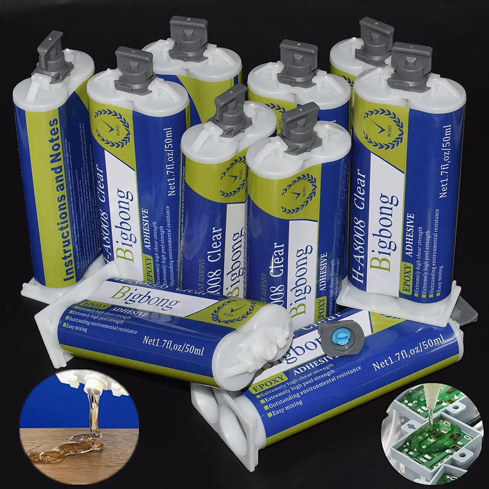 10pcs Epoxy Resin AB Glue Adhesive 50ml 1:1 Two-Component Transparent Liquid Glue Repair Jewelry Craft Structural Glue Adhesives
10pcs Epoxy Resin AB Glue Adhesive 50ml 1:1 Two-Component Transparent Liquid Glue Repair Jewelry Craft Structural Glue Adhesives