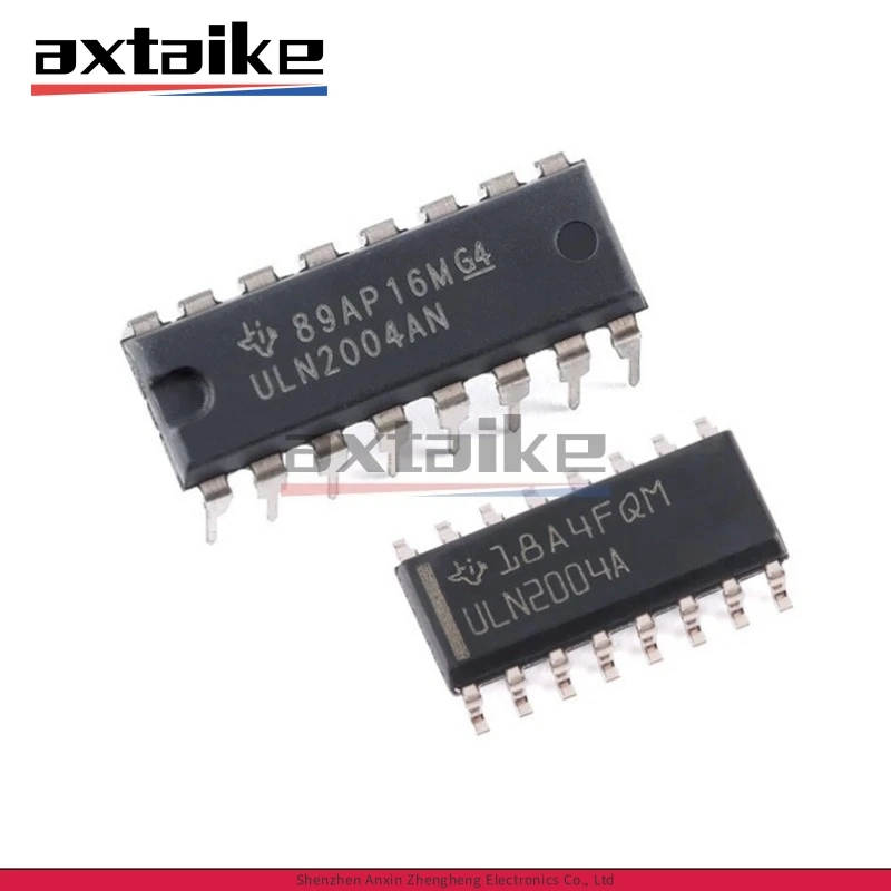 10PCS ULN2004AN ULN2004APG DIP-16 ULN2004A ULN2004ADR SOP-16 SMD High Voltage High Current Darlington Transistor Arrays IC
10PCS ULN2004AN ULN2004APG DIP-16 ULN2004A ULN2004ADR SOP-16 SMD High Voltage High Current Darlington Transistor Arrays IC