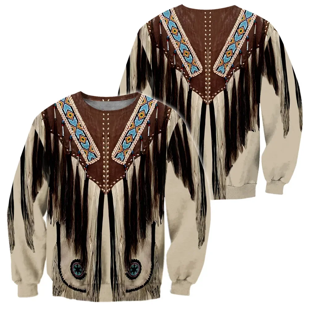 HX Fashion Sweatshirt Copy Tribal Pattern Tassel Splicing 3D Printed Hoodie Zip Up Coat Harajuku Casual Tops Men Clothing
HX Fashion Sweatshirt Copy Tribal Pattern Tassel Splicing 3D Printed Hoodie Zip Up Coat Harajuku Casual Tops Men Clothing