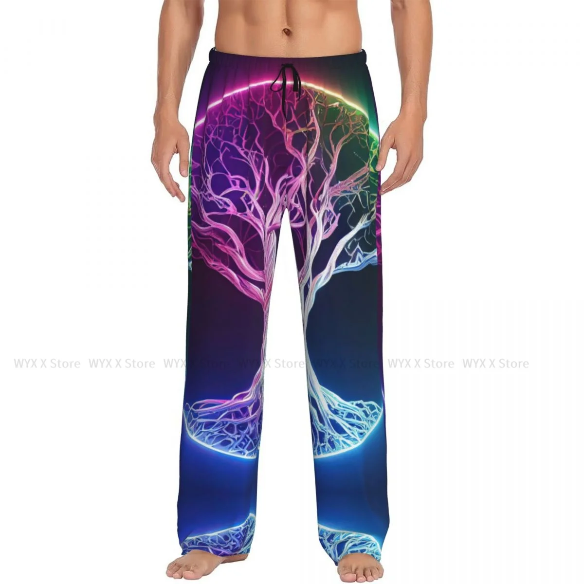 Custom Tree Of Life Pajama Pants Sleepwear for Men Elastic Waistband Sleep Lounge Bottoms with Pockets
Custom Tree Of Life Pajama Pants Sleepwear for Men Elastic Waistband Sleep Lounge Bottoms with Pockets