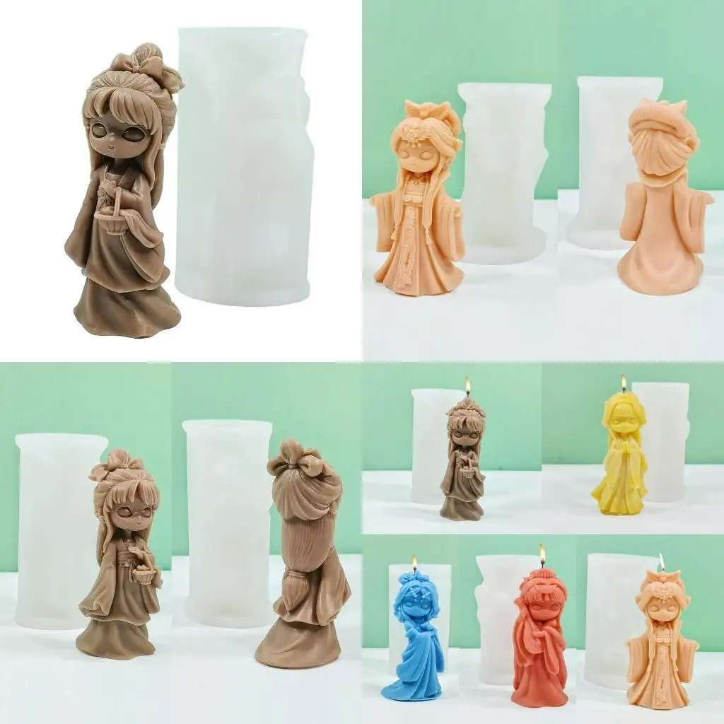 QX2E древняя кукла силиконовые формы для литья из смолы и изготовления свечей, мыла, свадебных украшений, шоколадных силиконовых
QX2E древняя кукла силиконовые формы для литья из смолы и изготовления свечей, мыла, свадебных украшений, шоколадных силиконовых